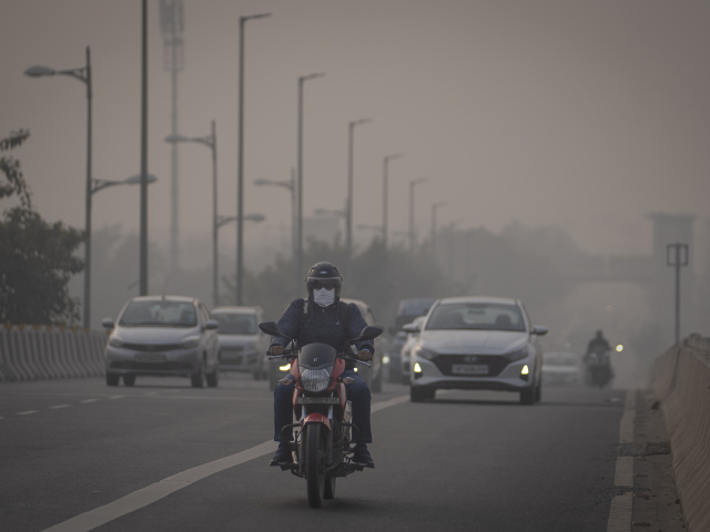 India, znečistenie, smog