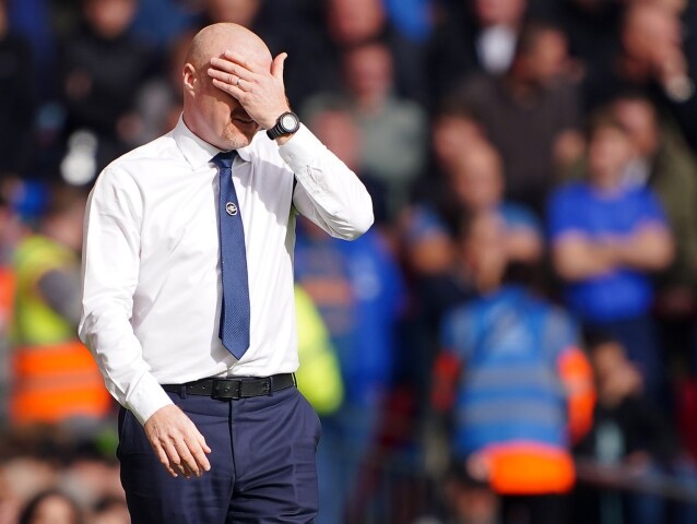 Everton tréner Sean Dyche
