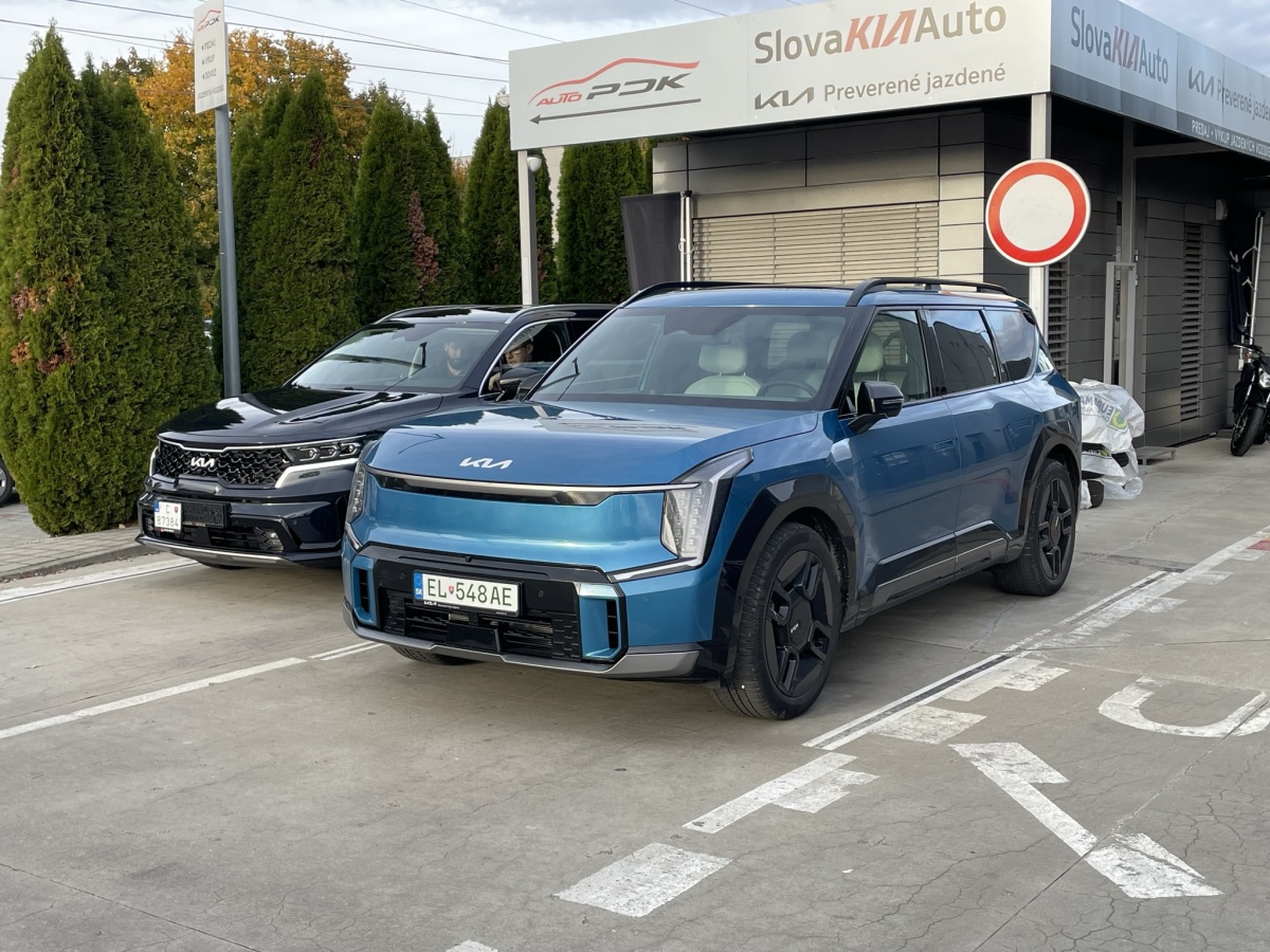 Kia EV9 GT-line - prvá jazda 2023