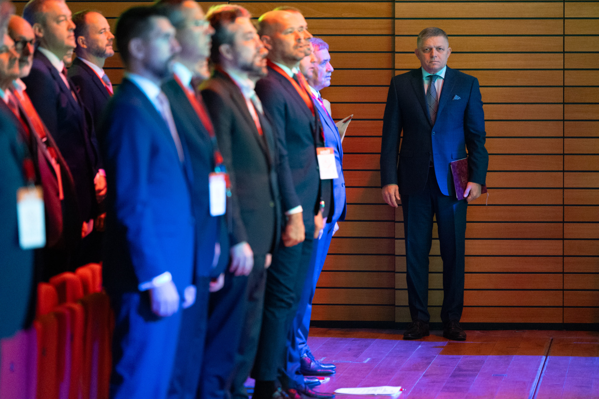 slávnostný snem SMER jazdiareň fico