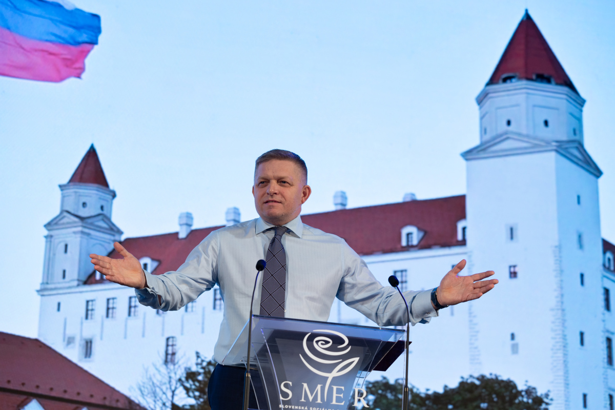 slávnostný snem SMER jazdiareň fico