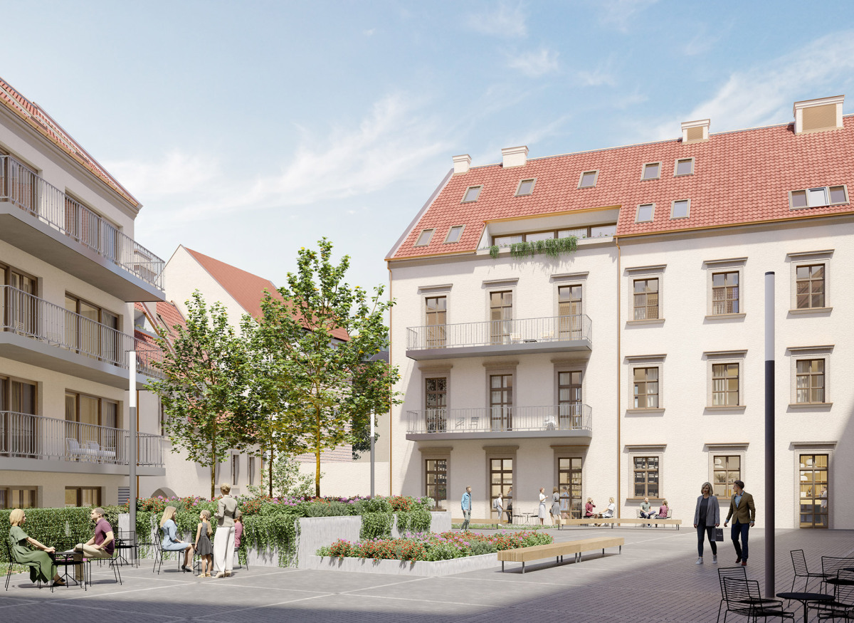 Esterházyho palác, výhľad