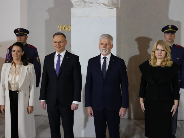 pražský samit, summit, V4, čaputová, pavel, nováková, Duda