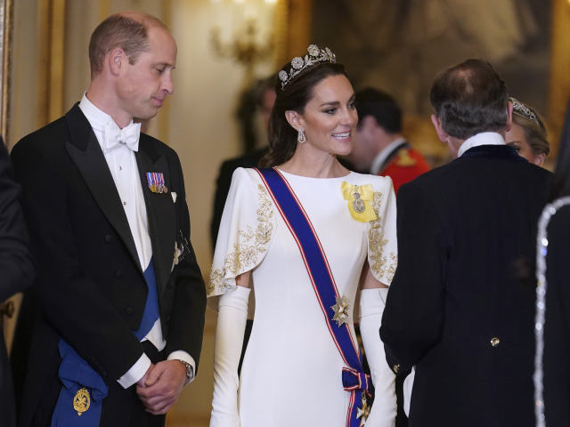 Princ William a jeho manželka Kate, princezná z Walesu