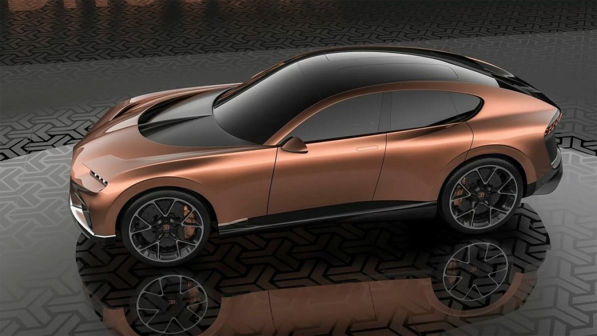 Bugatti Centurion Concept - nezávislá ilustrácia 2023
