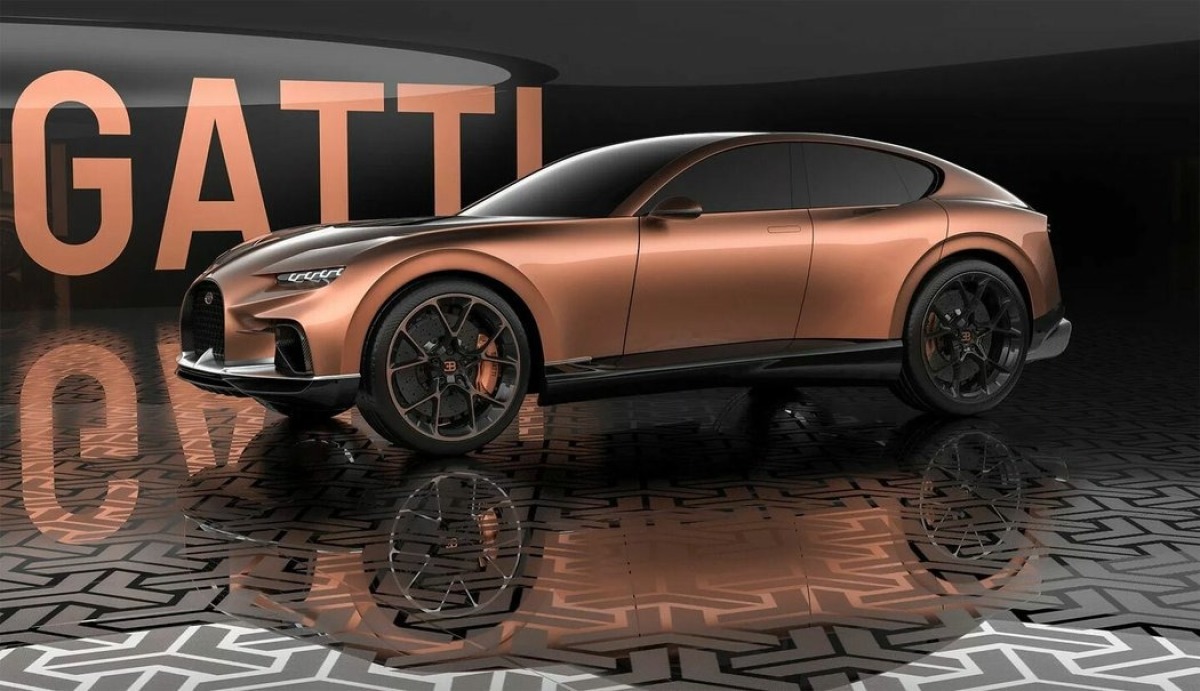 Bugatti Centurion Concept - nezávislá ilustrácia 2023