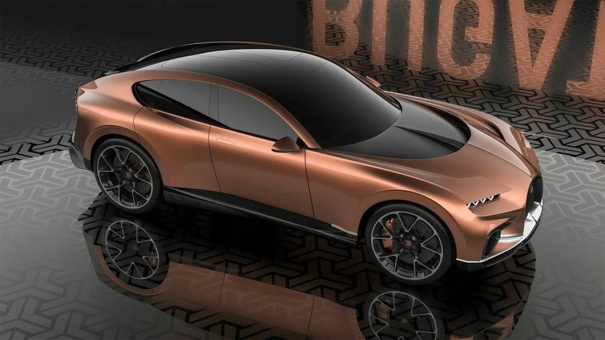 Bugatti Centurion Concept - nezávislá ilustrácia 2023