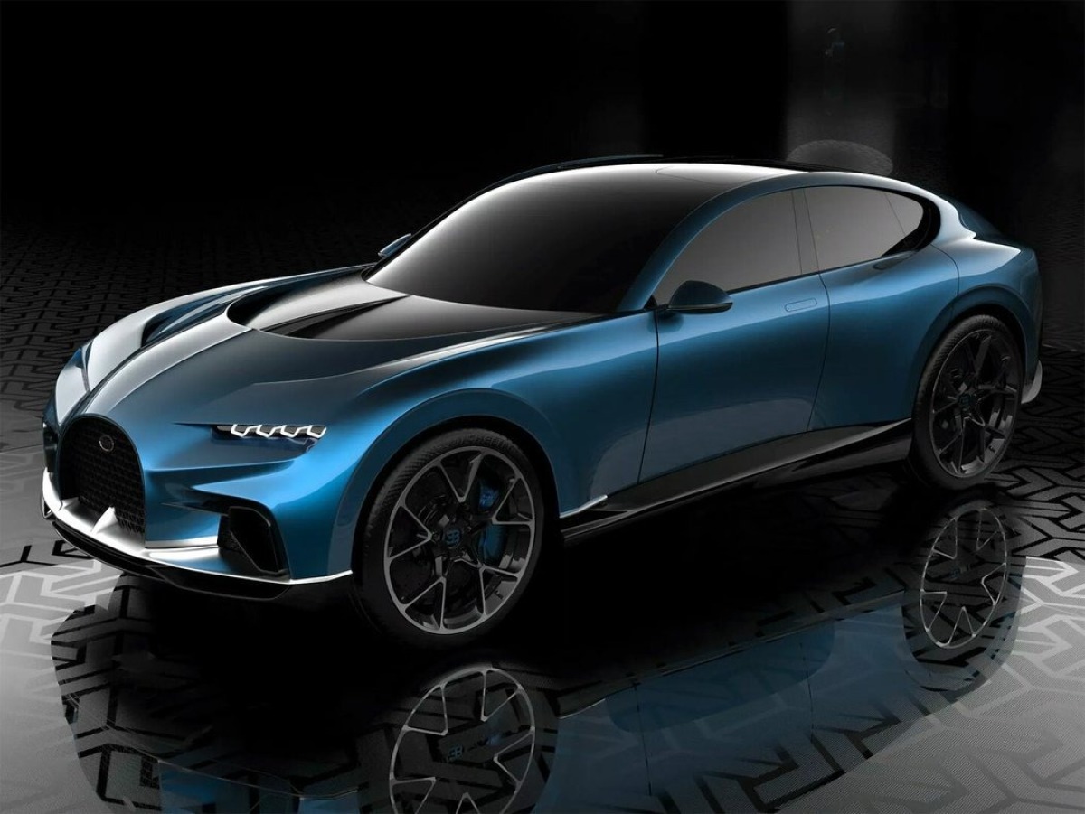 Bugatti Centurion Concept - nezávislá ilustrácia 2023