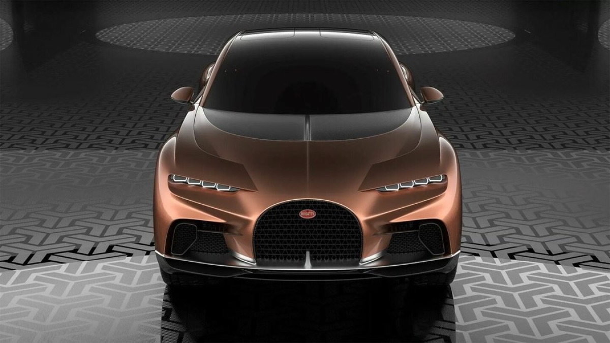 Bugatti Centurion Concept - nezávislá ilustrácia 2023