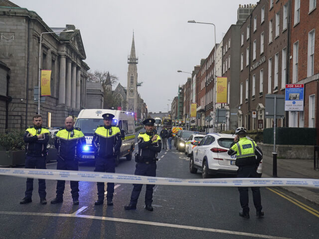 Írsko Dublin útok police