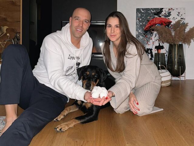 Belinda Bencicová a Martin Hromkovič