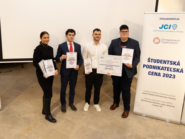 Študentská podnikateľská cena 2023