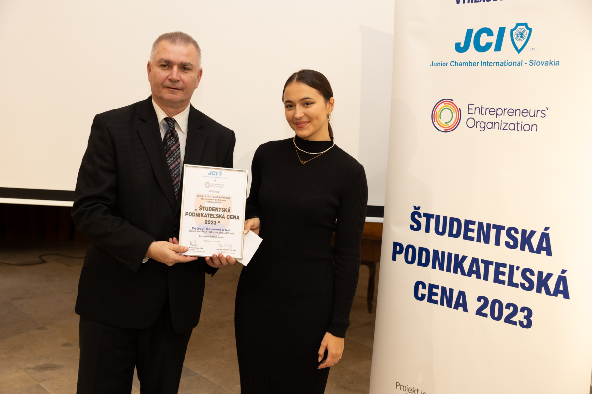 Študentská podnikateľská cena 2023