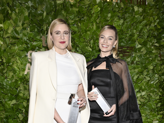 Greta Gerwig a herečka Margot Robbie