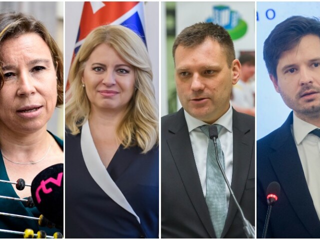 kiča, čaputová, taraba, mareková