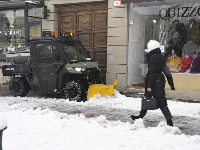 SR Košice Počasie Sneh KEX
