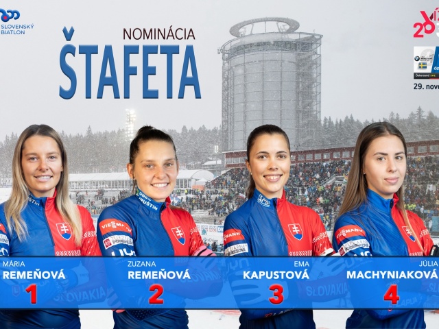 štafeta biatlon slovensko