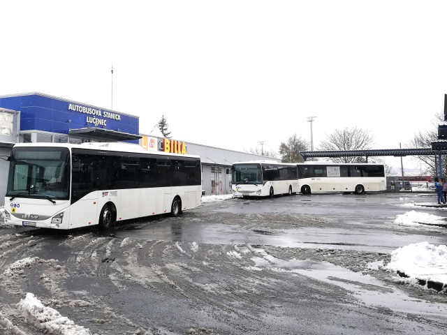 autobusová stanica, Lučenec