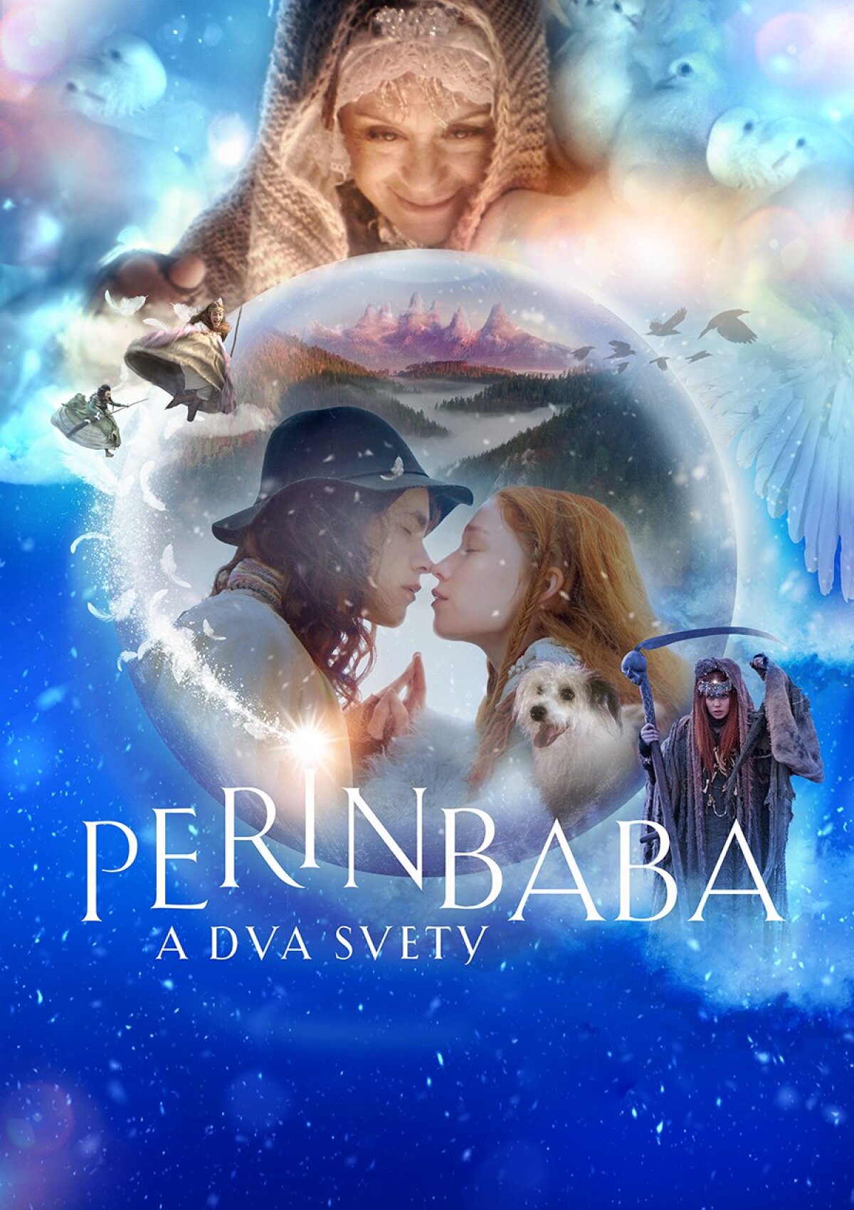 Perinbaba a dva svety, plagát