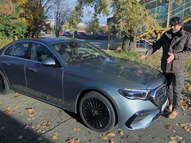 Mercedes-Benz E 220d - videotest 2023
