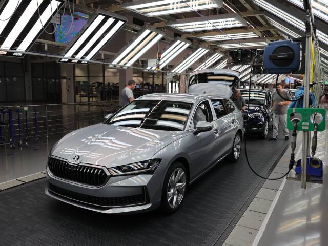 Výroba Škoda Superb