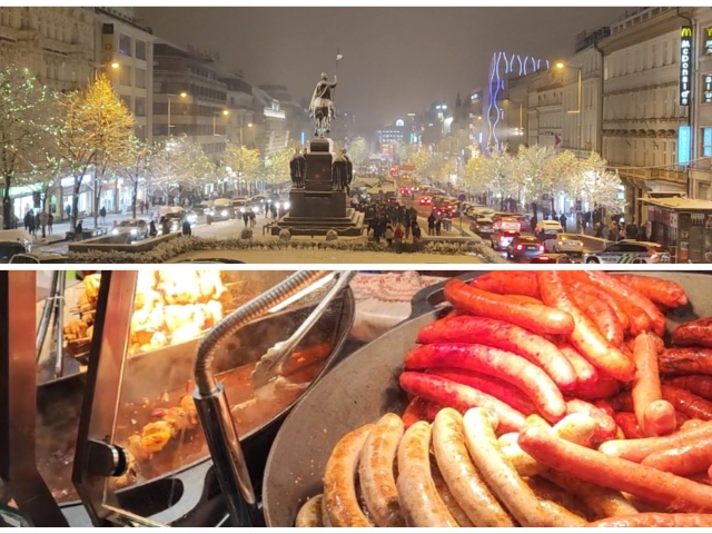 Vianočné trhy, Praha, mReportér