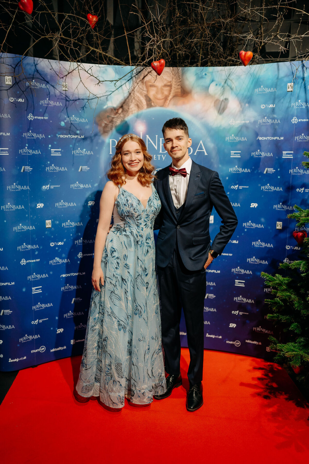 Herec Lukáš Frlajs a herečka Valéria Frištik