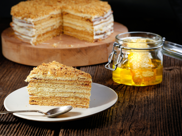 medová torta
