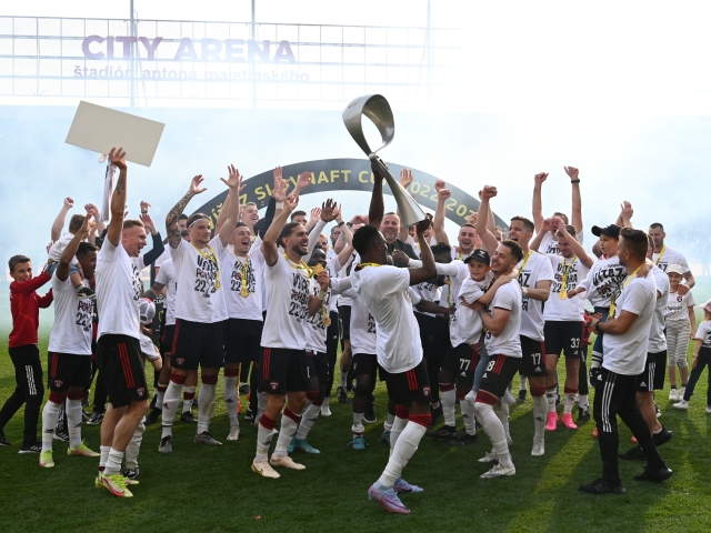 SR Trnava šport futbal SP finále Slovan TTX