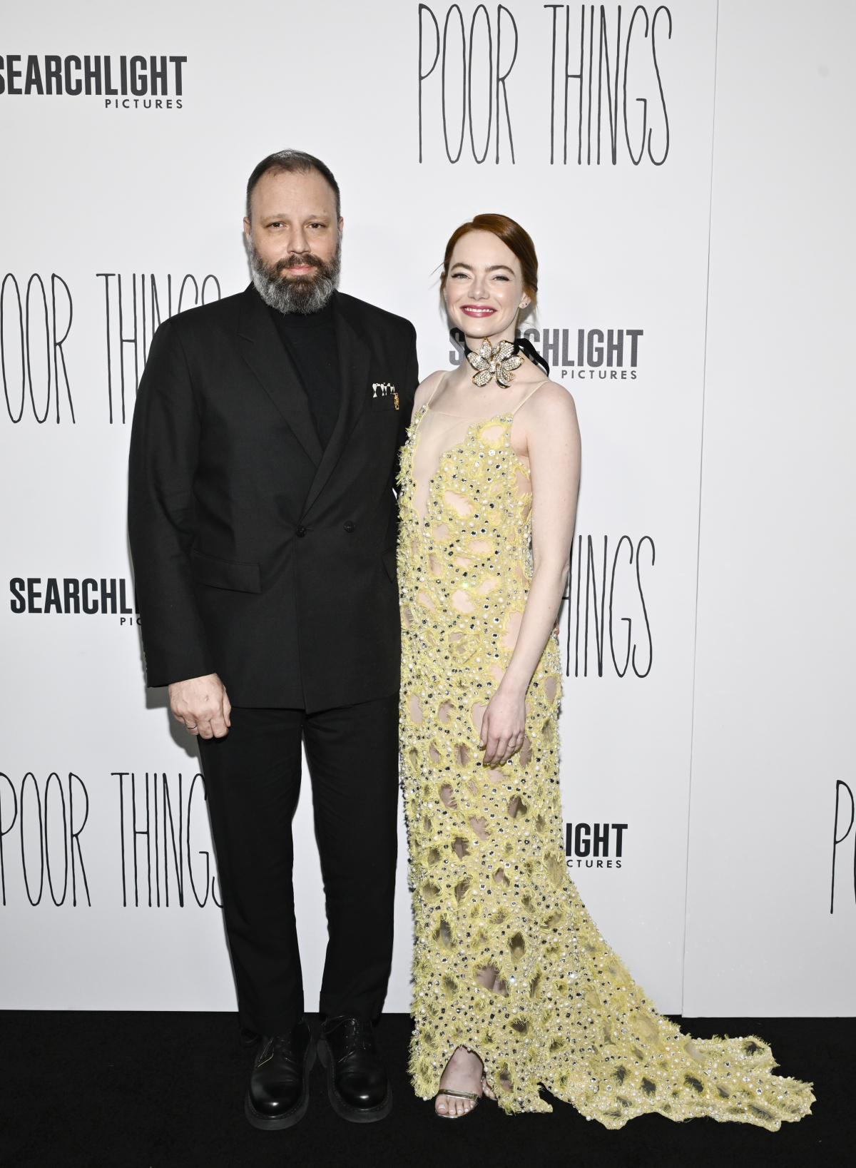 Režisér Yorgos Lanthimos a herečka Emma Stone.