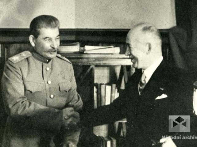 Beneš, Stalin