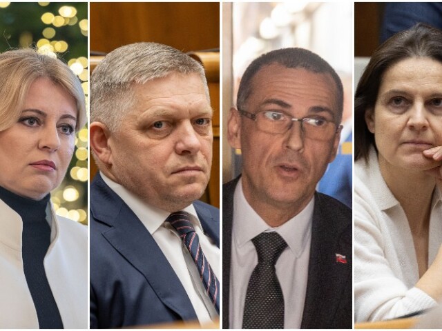 koláž, fico, kolíková, čaputová, žilinka