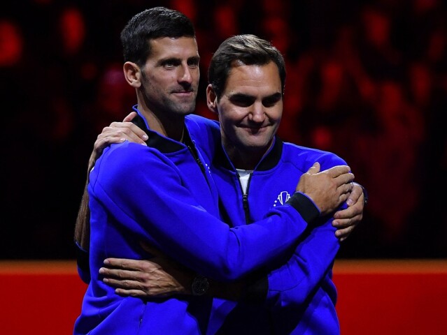 Novak Djokovič Roger Federer