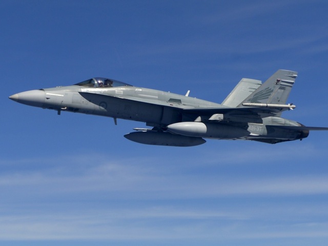 australska stihacka F/A-18 Hornet