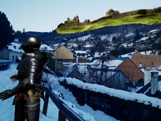 hrad, Glanzenberg, Banská Štiavnica, aplikácia, 3D