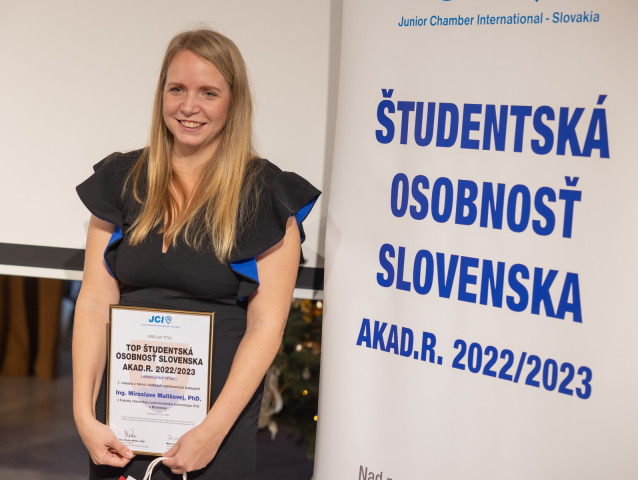 Študentská osobnosť Slovenska, Miroslava Mališová
