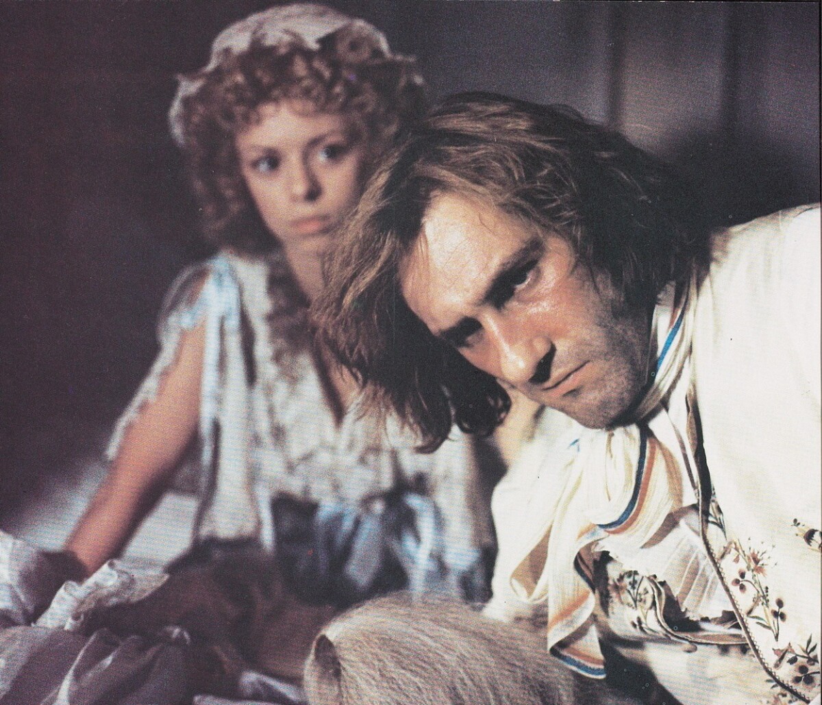 Gerard Depardieu a herečka Emmanuelle Debever. 
