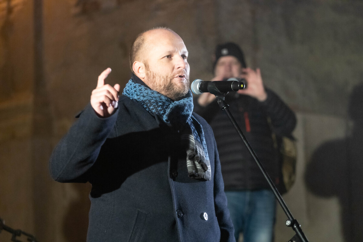 Protivládny protest v Trnave