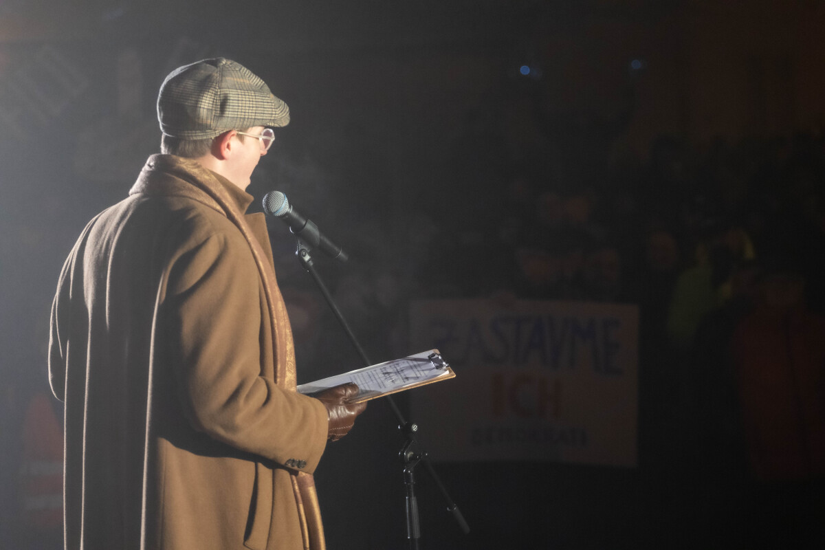 Protivládny protest v Trnave