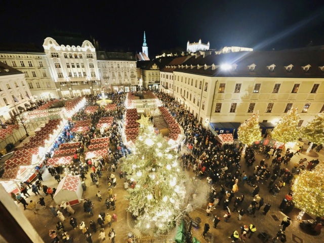 vianočné trhy, Bratislava