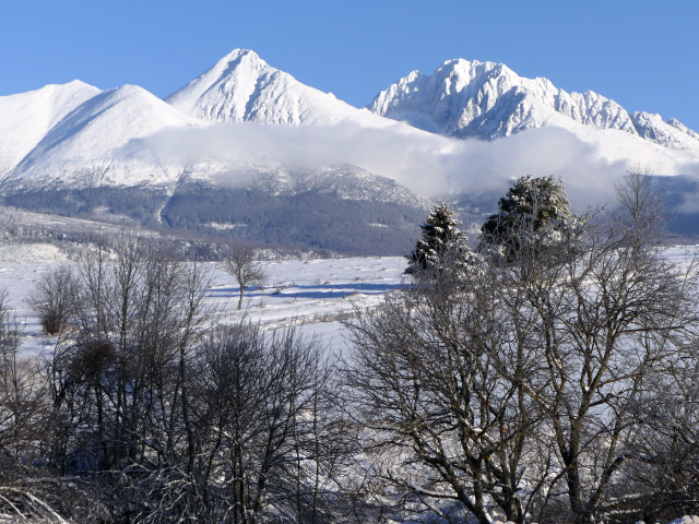 Vysoké Tatry sneh