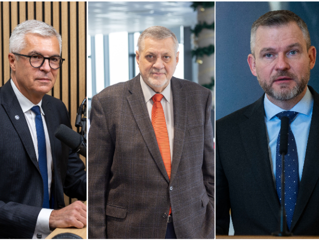 Ivan Korčok, Ján Kubiš, Peter Pellegrini