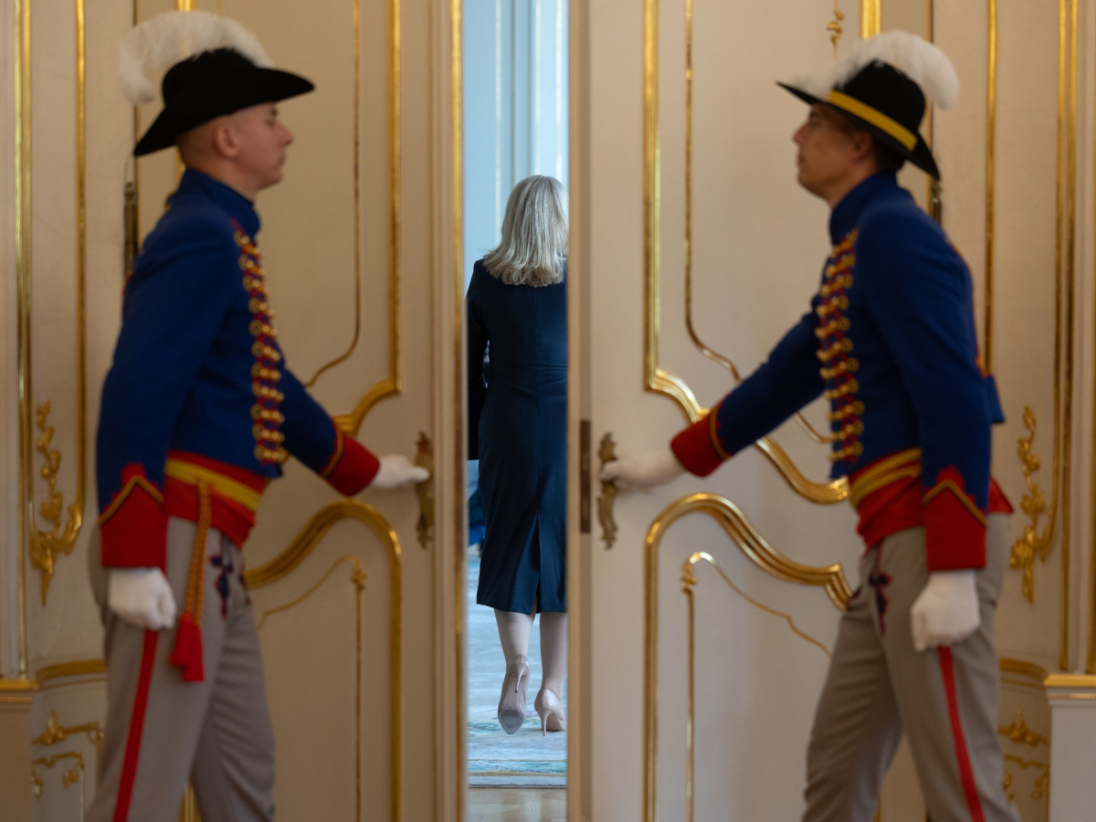 čaputová, prezidentský palác