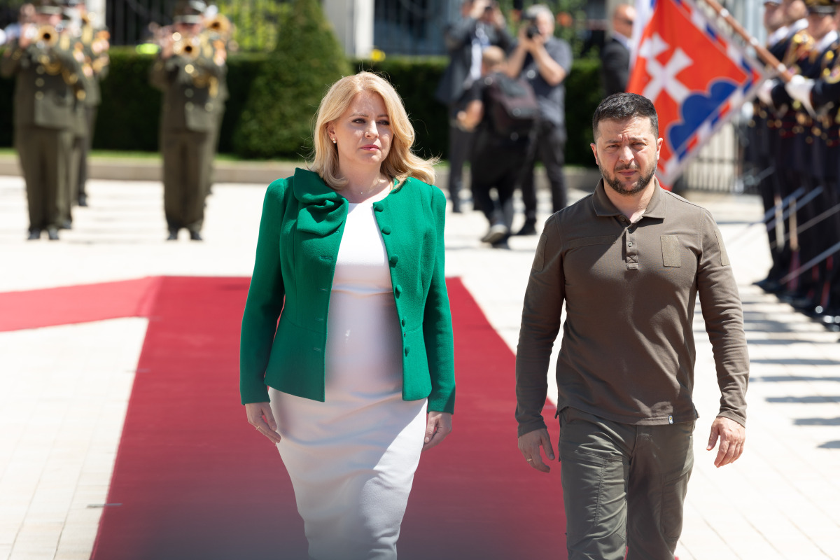 Zelenskyj, čaputová