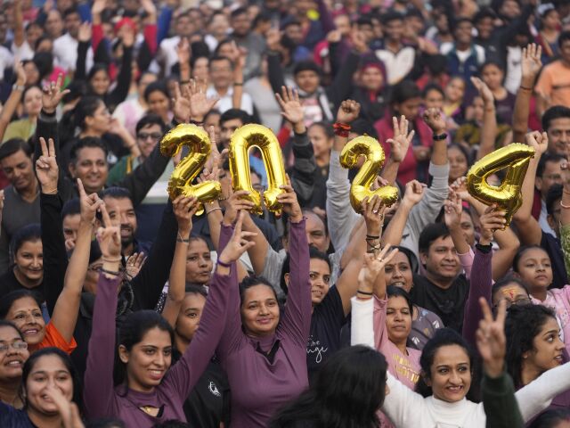 India Nový rok oslavy 2024