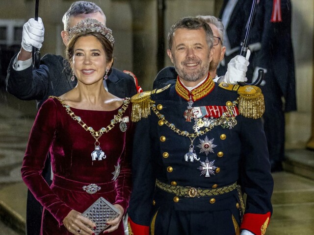 Korunný princ Frederik a korunná princezná Mary