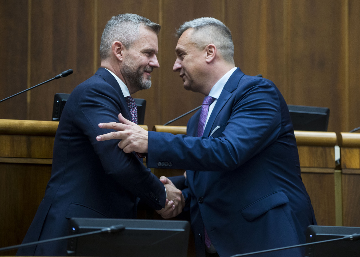 ustanovujúca schôdza, Andrej Danko, Peter Pellegrini, NR SR