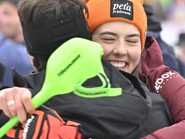 Slovinsko Alpské Lyžovanie Ženy slalom 2. kolo