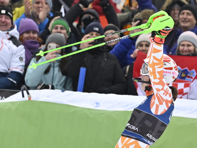 Slovinsko Alpské Lyžovanie Ženy slalom 2. kolo