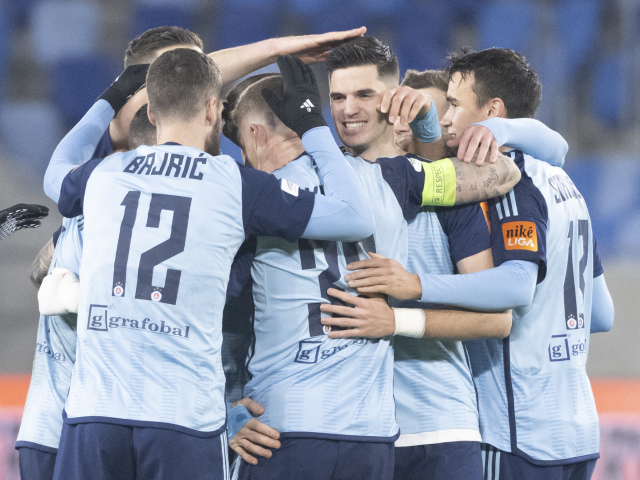 SR Futbal NL Extraliga 18. kolo Slovan DAC BAX